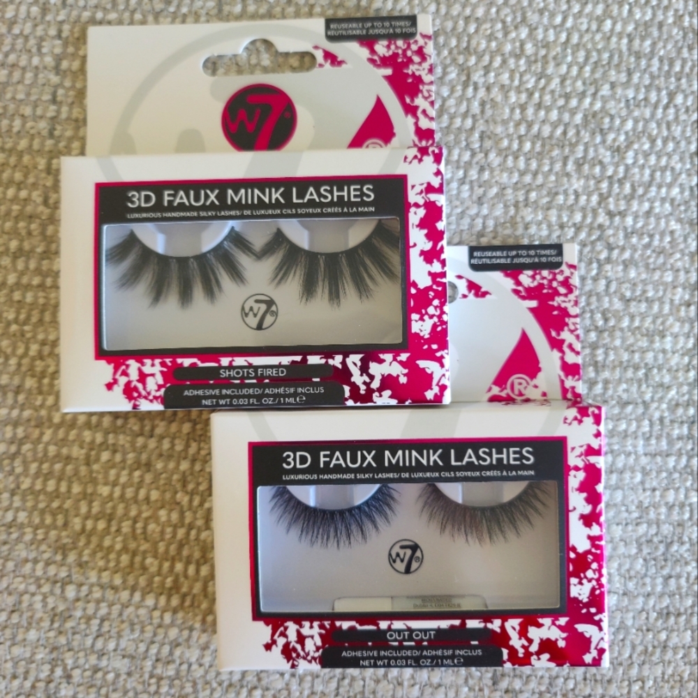 Reusable Lashes - Faux Mink Fake Eyelashes